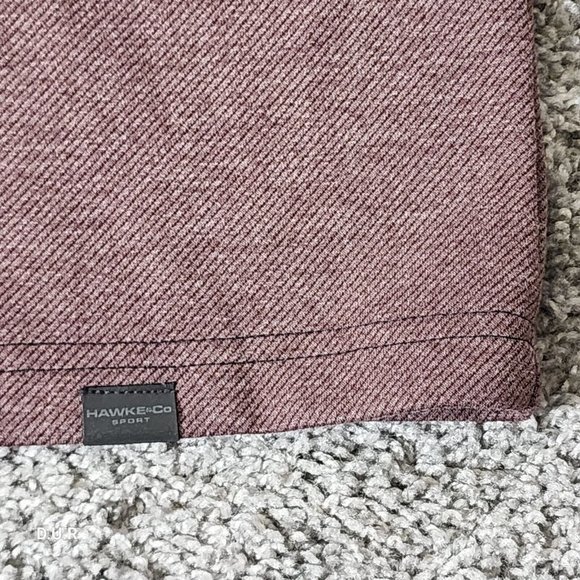 Hawke & Co Quarter Zip ProFlex Sweatshirt Men's XXL‎ 2XL Maroon Long Sleeve - Picture 4 of 11